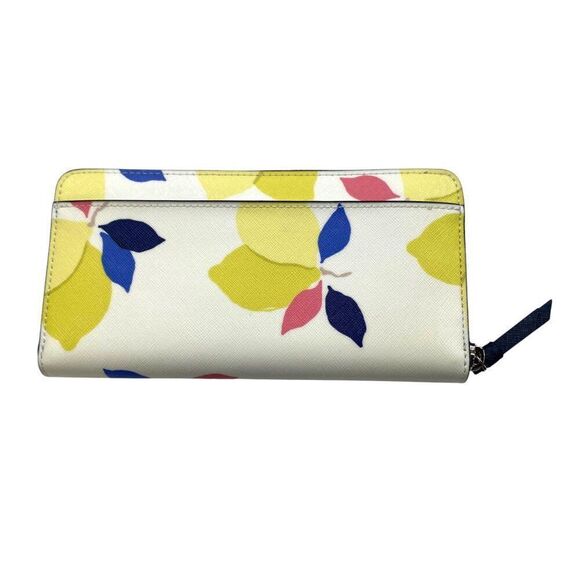Kate Spade NWOT Cameron Lemon Zest Zip Surround Wallet - Picture 2 of 10